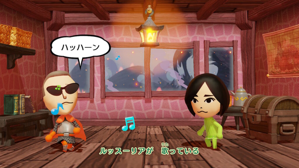 歌ってくれるルッス